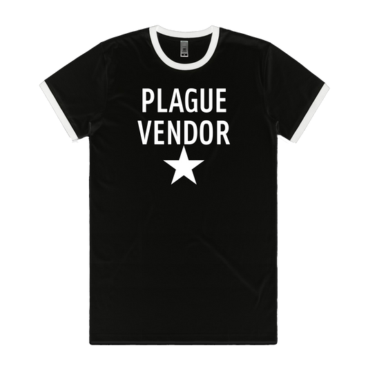 Star Ringer T-Shirt (Black/White)