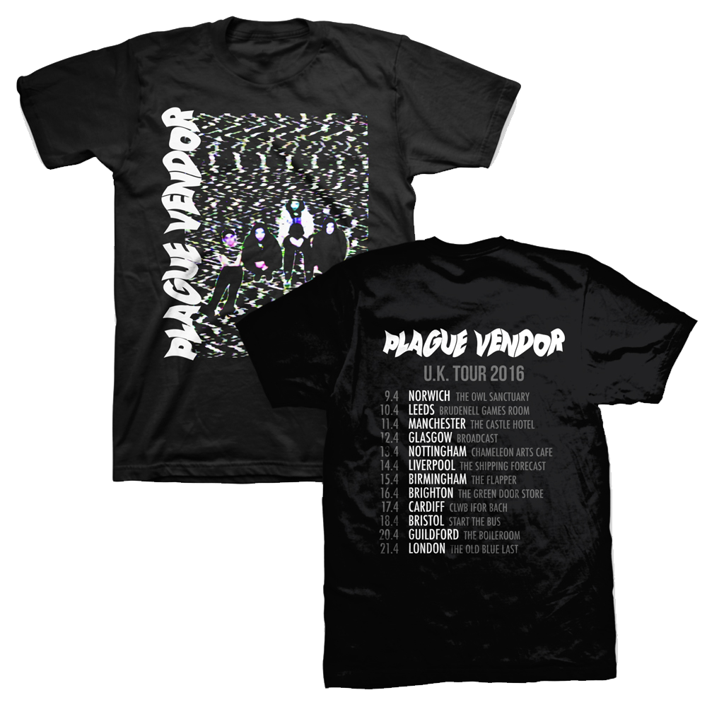 VHS Smash Tee UK Tour (Black)